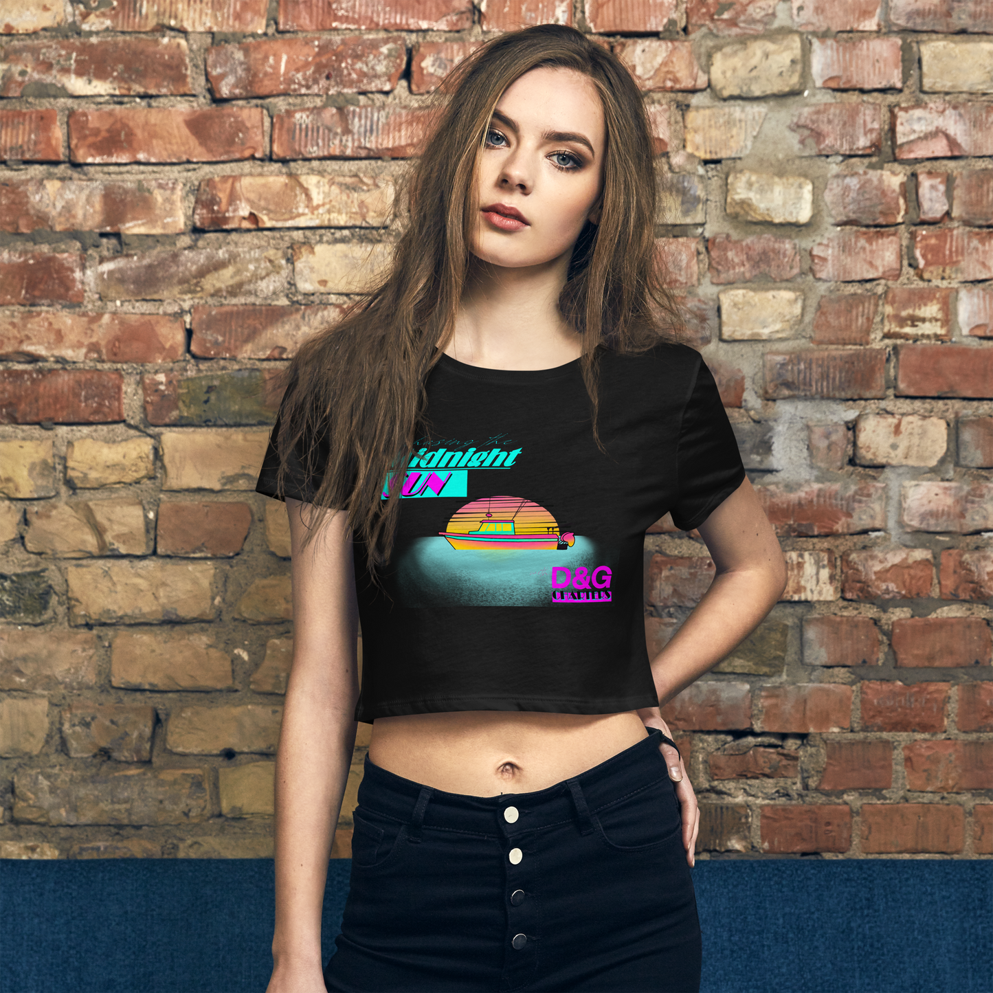 Retro Women’s Crop Tee