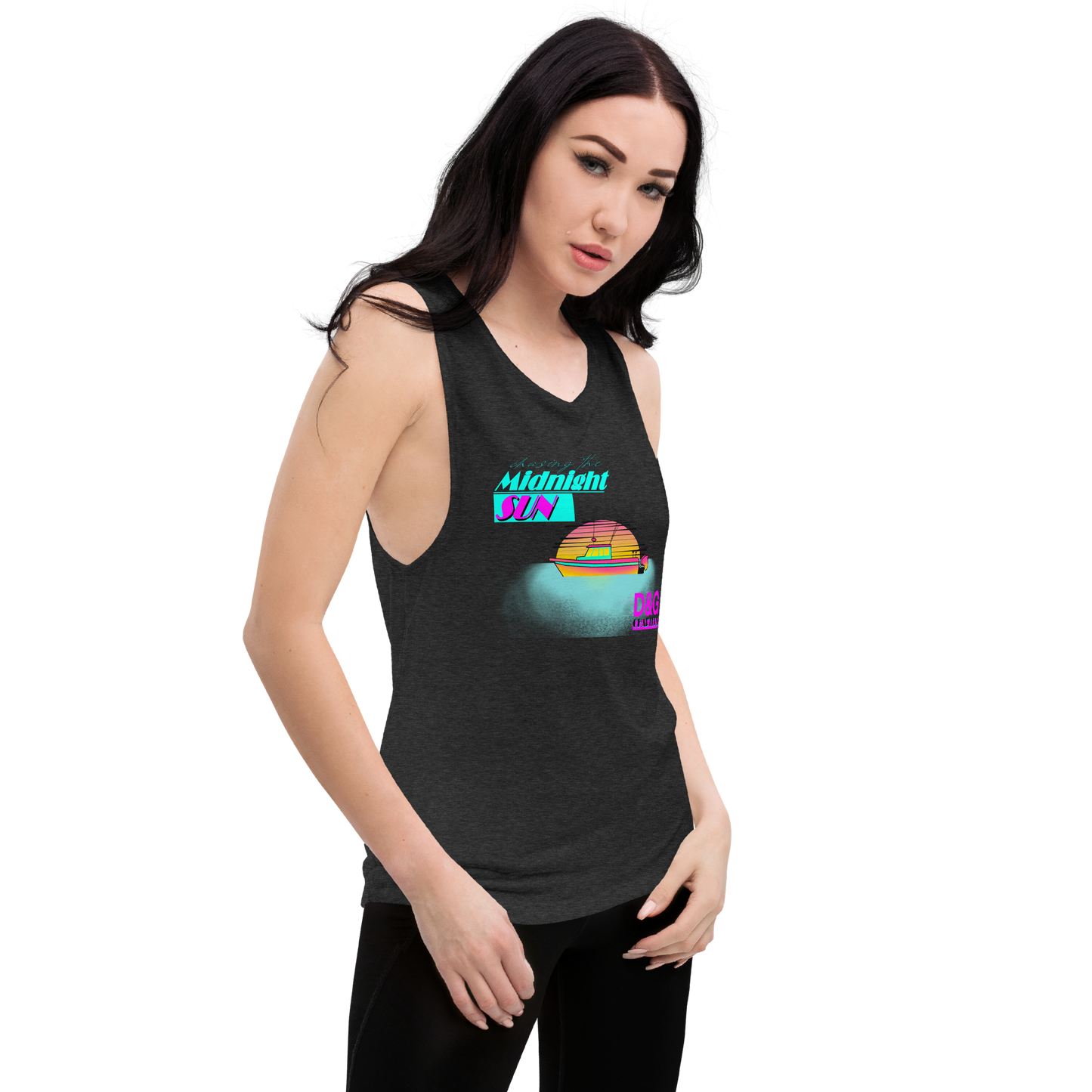 Retro Ladies’ Muscle Tank